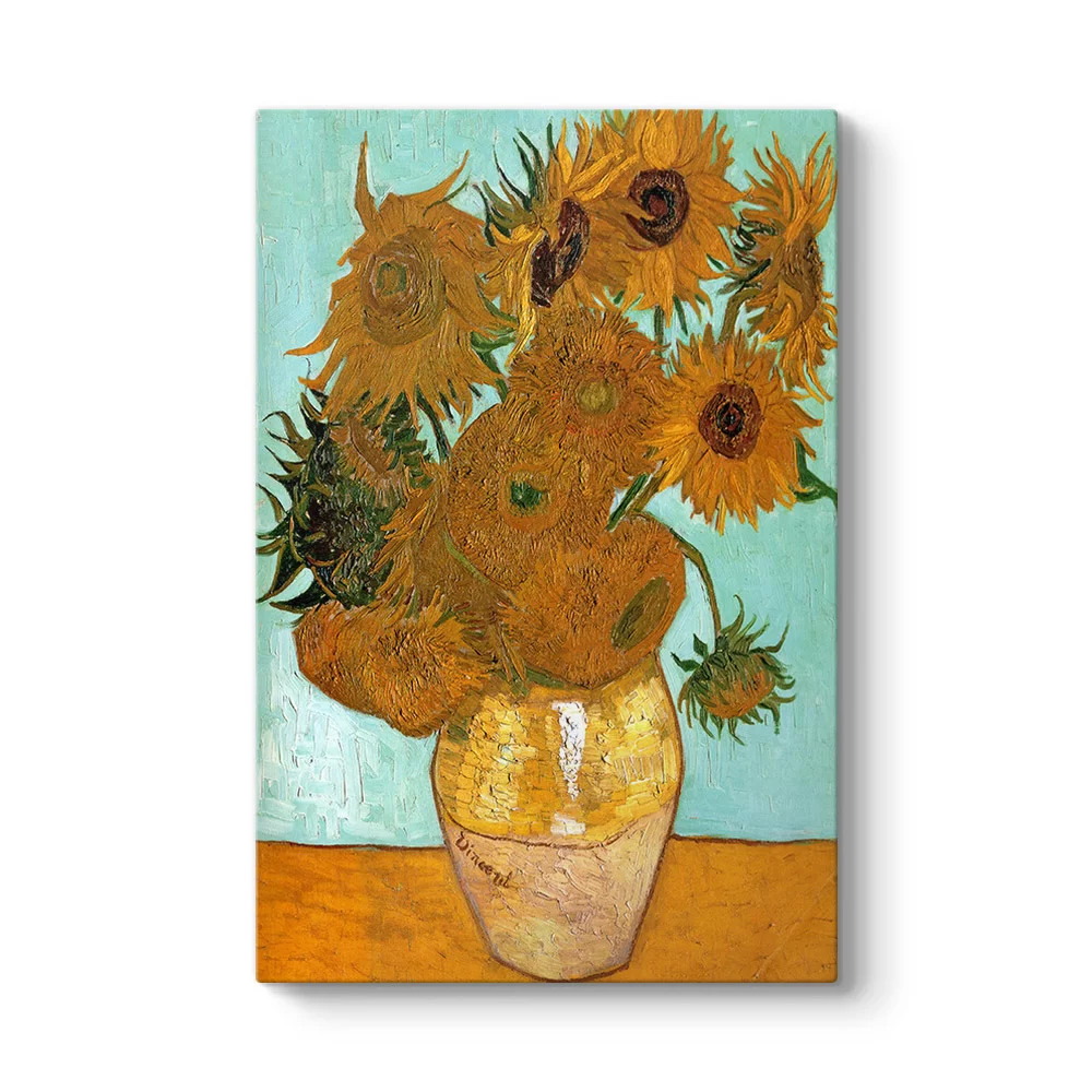 Vincent Van Gogh - Les Tournesols Tablosu - Model 2
